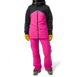 NEW FLYLOW GEAR sarah insulated jacket in black/dragonfruit